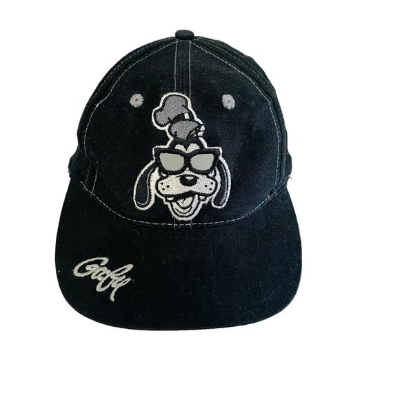 Vintage Disney Mickey Inc. Goofy Embroidered Baseball Cap One Size 9" Cotton 100 - Picture 1 of 9